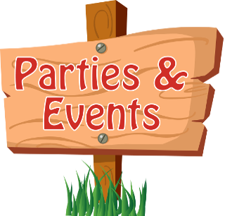 parties & events signpost