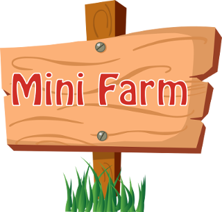 mini farm signpost